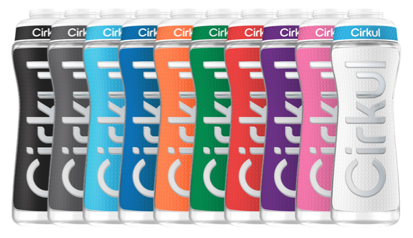 22oz. Grip Squeeze Plastic Bottle & Sport Lid 7MR3EL