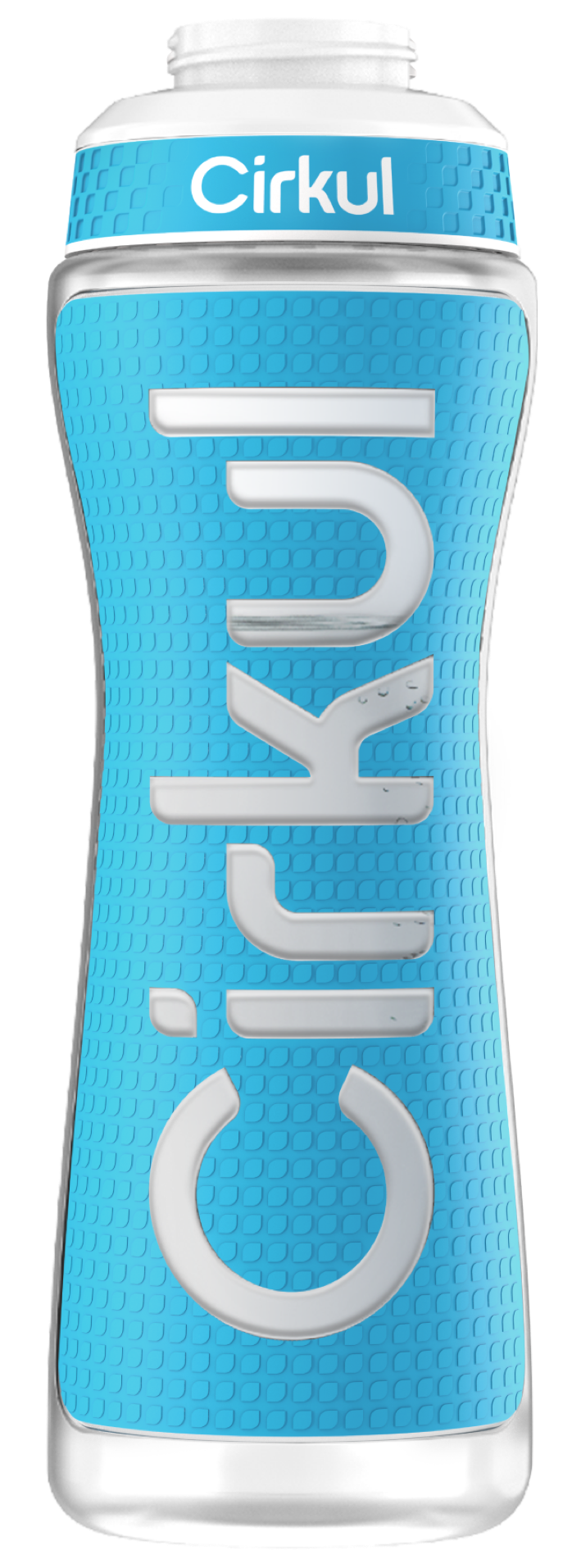 22oz. Grip Squeeze Plastic Bottle & Sport Lid 7MR3EL