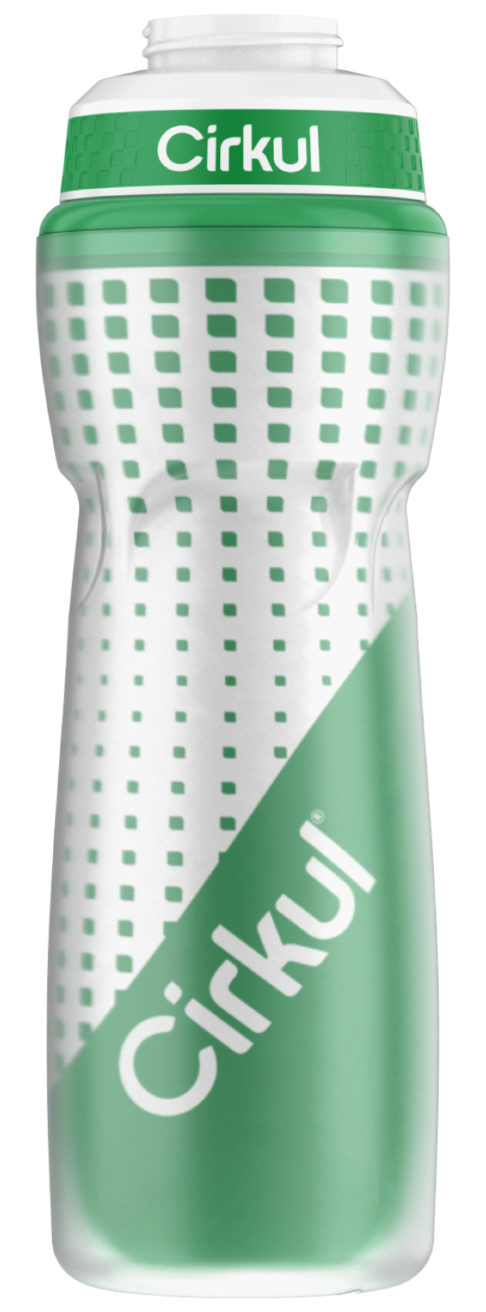 22oz. Insulated Squeeze Plastic Bottle & Sport Lid D9LY2T