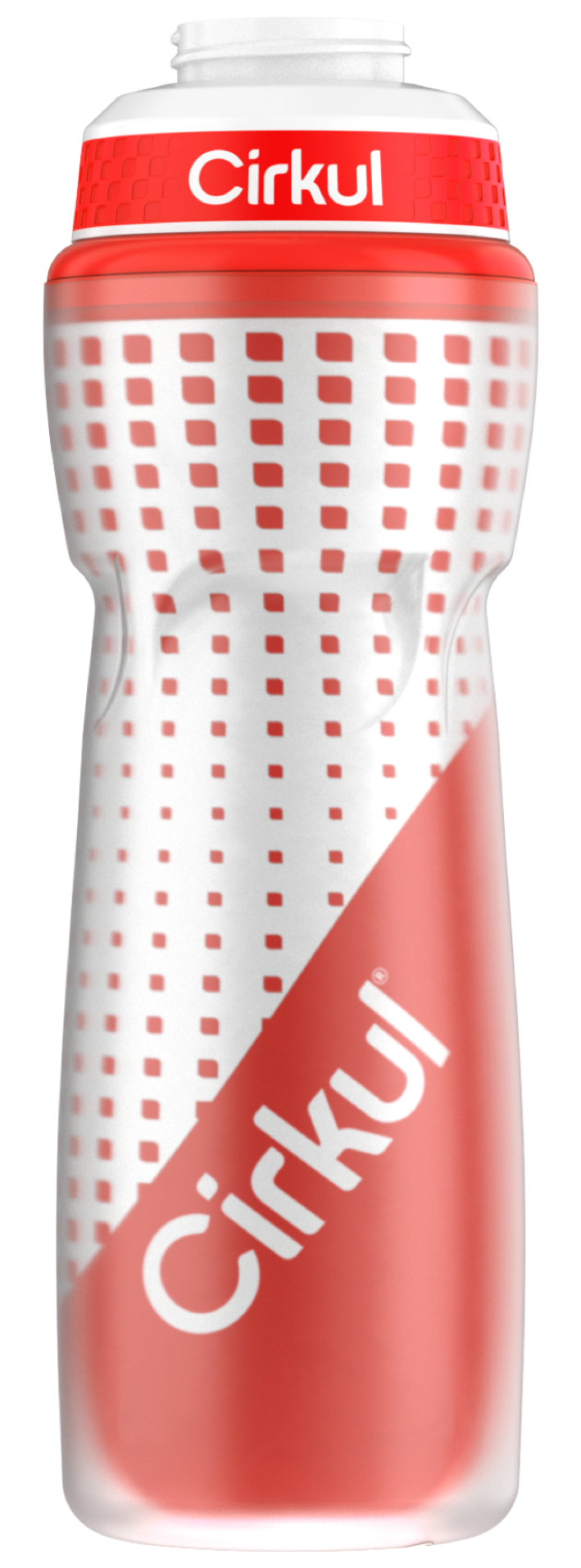 22oz. Insulated Squeeze Plastic Bottle & Sport Lid D9LY2T